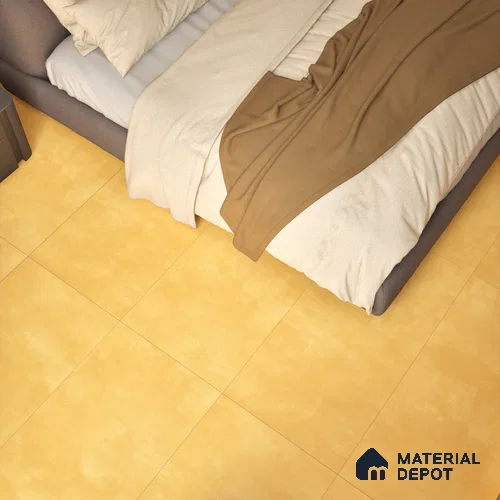 Cement Floor & Wall Tile TL 06266 C Stellar Terra Cotto 4 ft x 2 ft Vitrified Punch Finish - 9 mm (Random Design 4) | Suitable for Living Room, Bedroom, Bathroom & Kitchen