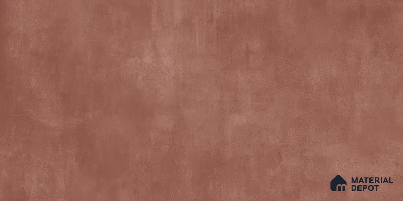 Cement Look Wall & Floor Punch Finish Cosmic Crimson Vitrified Tile | TL 06266 D 4 ft x 2 ft - 9 mm | Suitable For Bathroom, Balcony & Utility Area