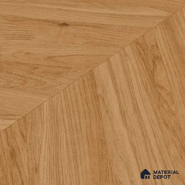 Wood Floor & Wall Tile TL 06267 C Herringbone Rustic Oak 4 ft x 2 ft Vitrified Matte Finish - 9 mm (Random Design 4) | Suitable for Living Room, Bedroom, Bathroom & Kitchen