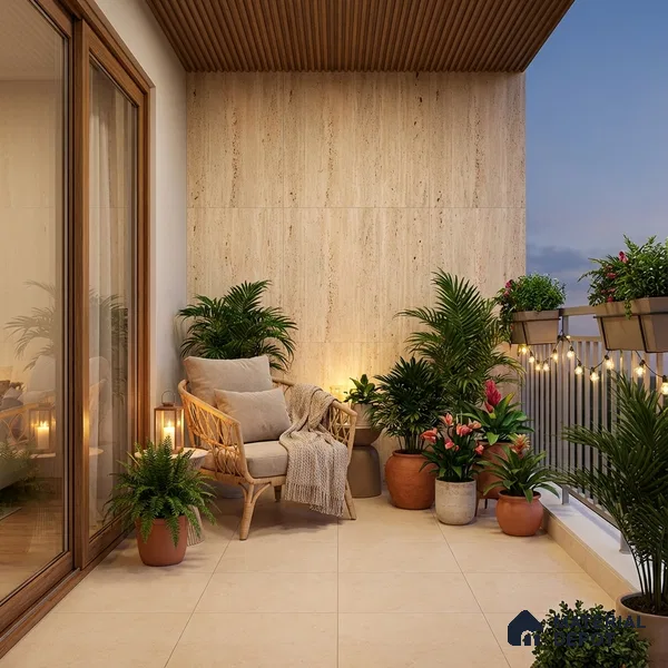 Punch Floor & Wall Tile TL 06274 B Bash Beige Tranquil 4 ft x 2 ft Vitrified Punch Finish - 9 mm (Random Design 3) | Suitable for Living Room, Bedroom, Bathroom & Kitchen (Sample)