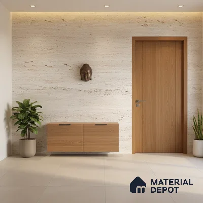 Punch Floor & Wall Tile TL 06274 C Bash Glaze Pearl 4 ft x 2 ft Vitrified Punch Finish - 9 mm (Random Design 3) | Suitable for Living Room, Bedroom, Bathroom & Kitchen (Sample)