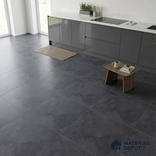 Marble Floor Tile TL 06315 Orio Gris 2 ft x 2 ft Vitrified Matte Finish - 9 mm | Suitable for Living Room, Bedroom, Bathroom