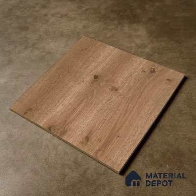 Wood Floor Tile TL 06316 B Ranger Wood 2 ft x 2 ft Vitrified Matte Finish - 9 mm | Suitable for Living Room, Bedroom, Bathroom