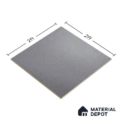 Cement Look Parking Floor Tile TL 06317 B  Graphon 2 ft x 2 ft Full Body Vitrified Matte Finish - 16 mm | Suitable for Heavy Duty Parking, Terrace & Balcony