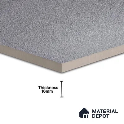 Cement Look Parking Floor Tile TL 06317 B  Graphon 2 ft x 2 ft Full Body Vitrified Matte Finish - 16 mm | Suitable for Heavy Duty Parking, Terrace & Balcony