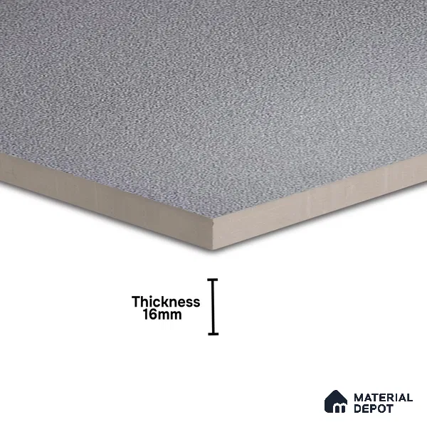Cement Look Parking Floor Tile TL 06317 B Graphon 2 ft x 2 ft Full Body Vitrified Matte Finish - 16 mm | Suitable for Heavy Duty Parking, Terrace & Balcony