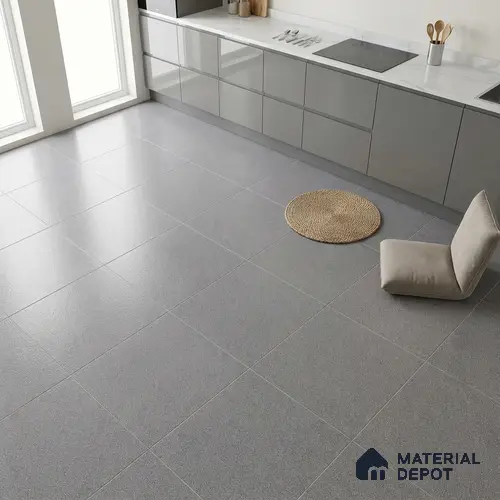 Cement Look Parking Floor Tile TL 06317 B  Graphon 2 ft x 2 ft Full Body Vitrified Matte Finish - 16 mm | Suitable for Heavy Duty Parking, Terrace & Balcony