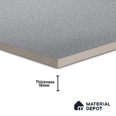 Cement Look Parking Floor Tile TL 06317 F  Lumis 2 ft x 2 ft Full Body Vitrified Matte Finish - 16 mm | Suitable for Heavy Duty Parking, Terrace & Balcony