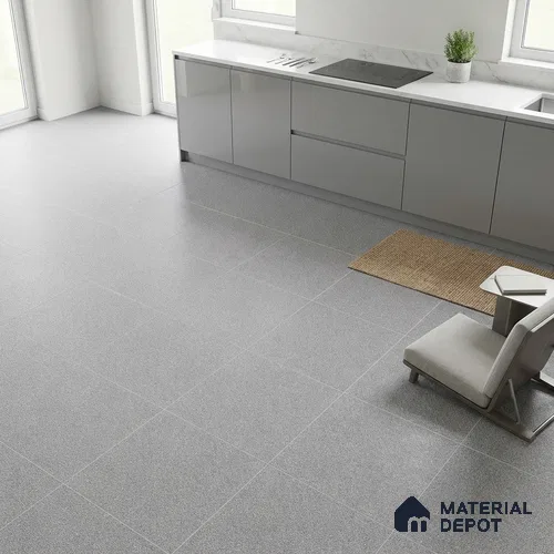 Cement Look Parking Floor Tile TL 06317 F  Lumis 2 ft x 2 ft Full Body Vitrified Matte Finish - 16 mm | Suitable for Heavy Duty Parking, Terrace & Balcony