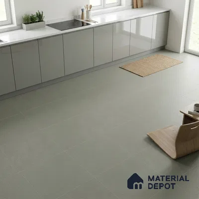 Cement Look Parking Floor Tile TL 06317 G  Katano 2 ft x 2 ft Full Body Vitrified Matte Finish - 16 mm | Suitable for Heavy Duty Parking, Terrace & Balcony