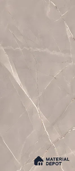 Marble Fior di Bosco Wall & Floor Tile TL 06324 Mushroom Grey 4 ft x 2 ft Matte Finish Vitrified Tile - 9 mm | 4 Random Designs | Suitable For Living Room, Bedroom, Kitchen