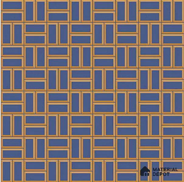 Faux Subway Wall Tile TL 06328 B  Sharpstone 12 inch x 12 inch Ceramic Matte Finish - 9.5 mm | Suitable for Accent / Feature Walls, Bathroom, Kitchen Wall & Backsplashes | Please Expect a Slight Variation of Pattern