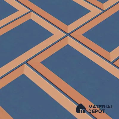 Faux Subway Wall Tile TL 06328 B  Sharpstone 12 inch x 12 inch Ceramic Matte Finish - 9.5 mm | Suitable for Accent / Feature Walls, Bathroom, Kitchen Wall & Backsplashes | Please Expect a Slight Variation of Pattern