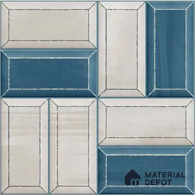 Faux Subway Wall Tile TL 06328  Edge Craft 12 inch x 12 inch Ceramic Matte Finish - 9.5 mm | Suitable for Accent / Feature Walls, Bathroom, Kitchen Wall & Backsplashes | Please Expect a Slight Variation of Pattern