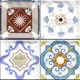 Moroccan Wall & Floor Tile TL 06335 B Mesh 12 inch x 12 inch Ceramic Matte Finish - 9.5 mm | Suitable for Accent/Feature Walls, Bathroom, Kitchen, Dining Area | Please Expect a Slight Variation of Pattern | Image 03