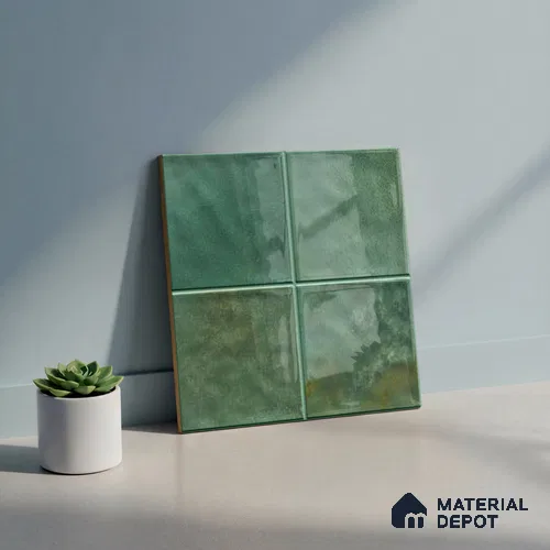 Faux Subway Wall Tile TL 06336 B Strixtone 12 inch x 12 inch Ceramic Glossy Finish - 9.5 mm | Suitable for Accent / Feature Walls, Bathroom, Kitchen Wall & Backsplashes | Please Expect a Slight Variation of Pattern