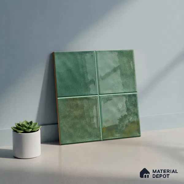 Faux Subway Wall Tile TL 06336 B Strixtone 12 inch x 12 inch Ceramic Glossy Finish - 9.5 mm | Suitable for Accent / Feature Walls, Bathroom, Kitchen Wall & Backsplashes | Please Expect a Slight Variation of Pattern