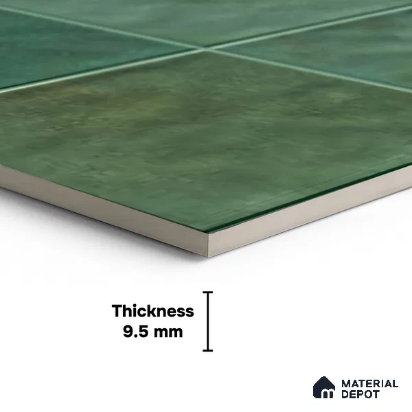 Faux Subway Wall Tile TL 06336 B Strixtone 12 inch x 12 inch Ceramic Glossy Finish - 9.5 mm | Suitable for Accent / Feature Walls, Bathroom, Kitchen Wall & Backsplashes | Please Expect a Slight Variation of Pattern