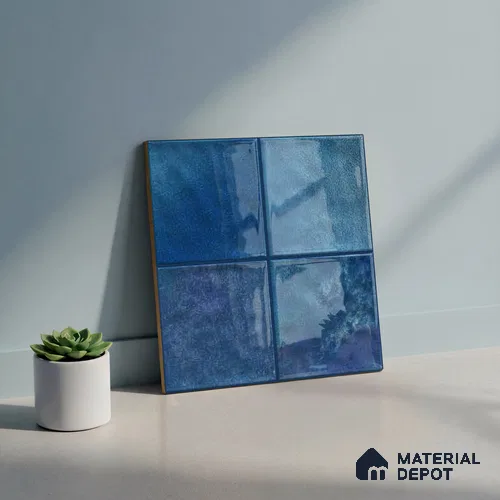 Faux Subway Wall Tile TL 06336 D  Netflow 12 inch x 12 inch Ceramic Glossy Finish - 9.5 mm | Suitable for Accent / Feature Walls, Bathroom, Kitchen Wall & Backsplashes | Please Expect a Slight Variation of Pattern