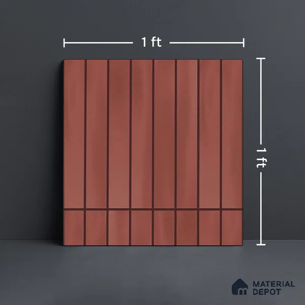Faux Subway Wall Tile TL 06338 B  Celestia 12 inch x 12 inch Ceramic Matte Finish - 9.5 mm | Suitable for Accent / Feature Walls, Bathroom, Kitchen Wall & Backsplashes | Please Expect a Slight Variation of Pattern