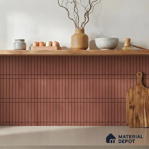 Faux Subway Wall Tile TL 06338 B  Celestia 12 inch x 12 inch Ceramic Matte Finish - 9.5 mm | Suitable for Accent / Feature Walls, Bathroom, Kitchen Wall & Backsplashes | Please Expect a Slight Variation of Pattern