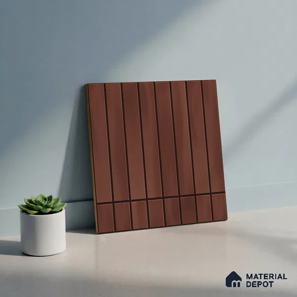 Faux Subway Wall Tile TL 06338 D  Orbistone 12 inch x 12 inch Ceramic Matte Finish - 9.5 mm | Suitable for Accent / Feature Walls, Bathroom, Kitchen Wall & Backsplashes | Please Expect a Slight Variation of Pattern