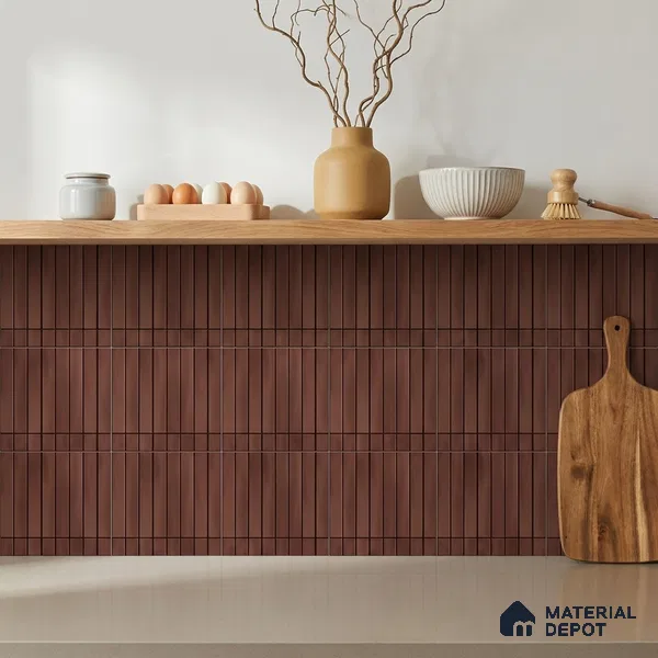 Faux Subway Wall Tile TL 06338 D  Orbistone 12 inch x 12 inch Ceramic Matte Finish - 9.5 mm | Suitable for Accent / Feature Walls, Bathroom, Kitchen Wall & Backsplashes | Please Expect a Slight Variation of Pattern
