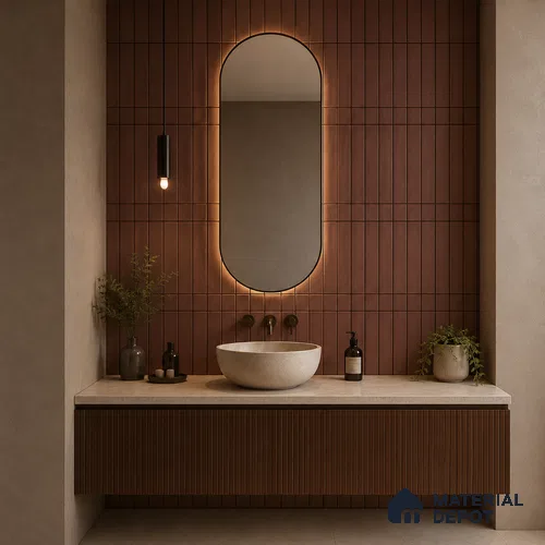 Faux Subway Wall Tile TL 06338 D  Orbistone 12 inch x 12 inch Ceramic Matte Finish - 9.5 mm | Suitable for Accent / Feature Walls, Bathroom, Kitchen Wall & Backsplashes | Please Expect a Slight Variation of Pattern