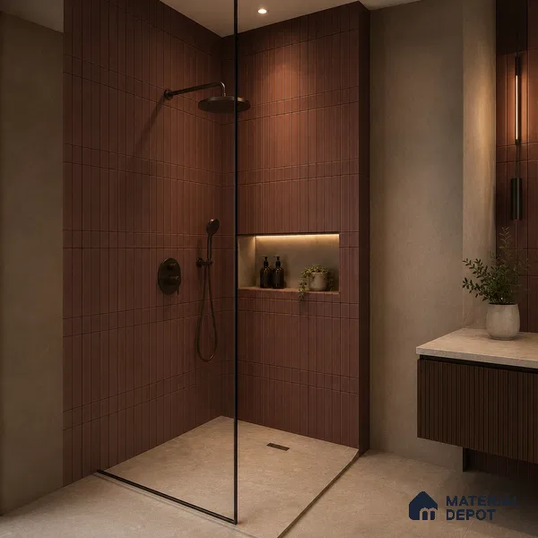Faux Subway Wall Tile TL 06338 D  Orbistone 12 inch x 12 inch Ceramic Matte Finish - 9.5 mm | Suitable for Accent / Feature Walls, Bathroom, Kitchen Wall & Backsplashes | Please Expect a Slight Variation of Pattern