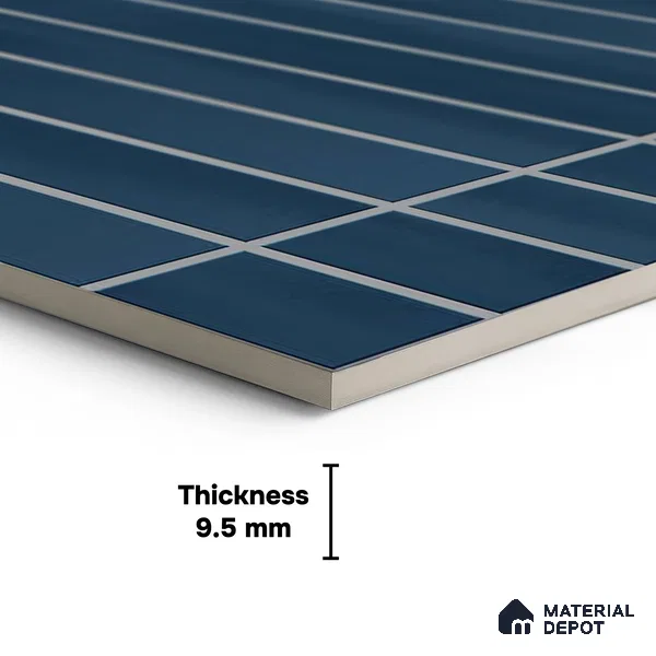 Faux Subway Wall Tile TL 06338  AstroTile 12 inch x 12 inch Ceramic Matte Finish - 9.5 mm | Suitable for Accent / Feature Walls, Bathroom, Kitchen Wall & Backsplashes | Please Expect a Slight Variation of Pattern