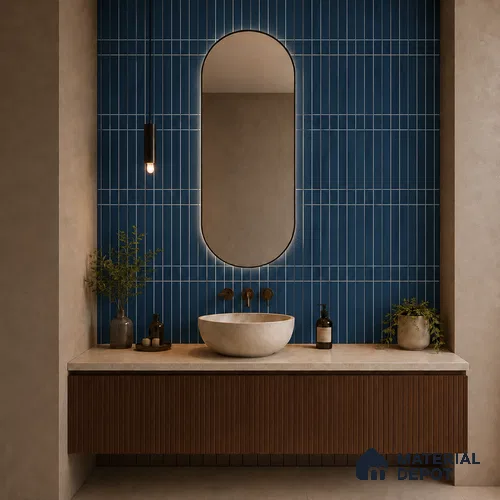 Faux Subway Wall Tile TL 06338 AstroTile 12 inch x 12 inch Ceramic Matte Finish - 9.5 mm | Suitable for Accent / Feature Walls, Bathroom, Kitchen Wall & Backsplashes | Please Expect a Slight Variation of Pattern