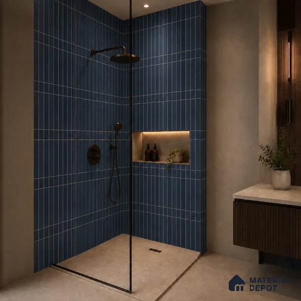 Faux Subway Wall Tile TL 06338  AstroTile 12 inch x 12 inch Ceramic Matte Finish - 9.5 mm | Suitable for Accent / Feature Walls, Bathroom, Kitchen Wall & Backsplashes | Please Expect a Slight Variation of Pattern