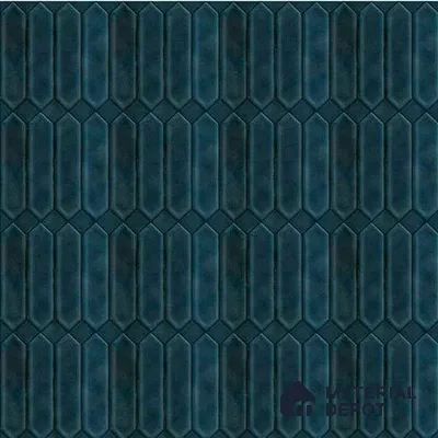 Faux Subway Wall Tile TL 06347  Picket Field Line 12 inch x 12 inch Ceramic Matte Finish - 9.5 mm | Suitable for Accent / Feature Walls, Bathroom, Kitchen Wall & Backsplashes | Please Expect a Slight Variation of Pattern