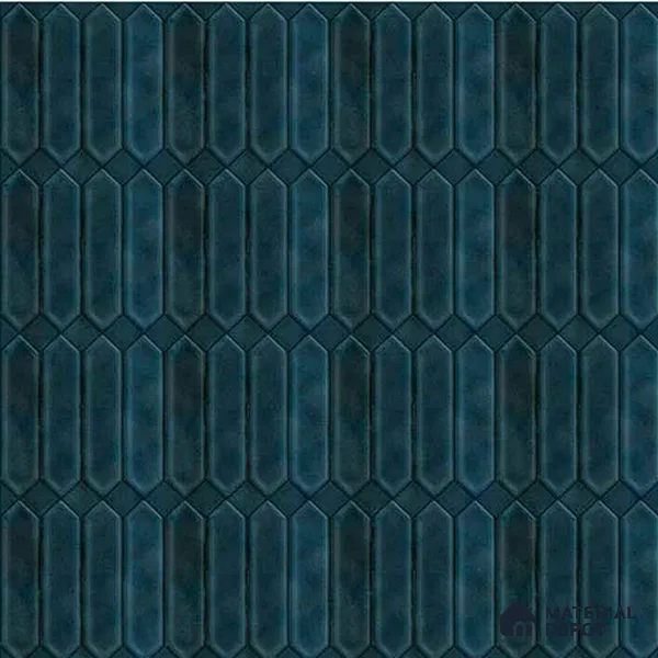 Faux Subway Wall Tile TL 06347 Picket Field Line 12 inch x 12 inch Ceramic Matte Finish - 9.5 mm | Suitable for Accent / Feature Walls, Bathroom, Kitchen Wall & Backsplashes | Please Expect a Slight Variation of Pattern