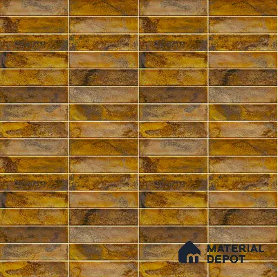 Faux Subway Wall Tile TL 06348  MetroTile 12 inch x 12 inch Ceramic Matte Finish - 9.5 mm | Suitable for Accent / Feature Walls, Bathroom, Kitchen Wall & Backsplashes | Please Expect a Slight Variation of Pattern