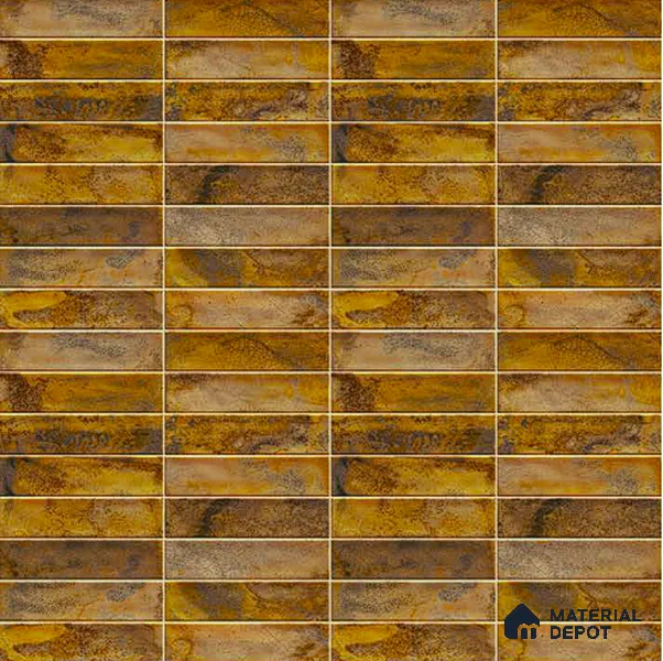 Faux Subway Wall Tile TL 06348 MetroTile 12 inch x 12 inch Ceramic Matte Finish - 9.5 mm | Suitable for Accent / Feature Walls, Bathroom, Kitchen Wall & Backsplashes | Please Expect a Slight Variation of Pattern