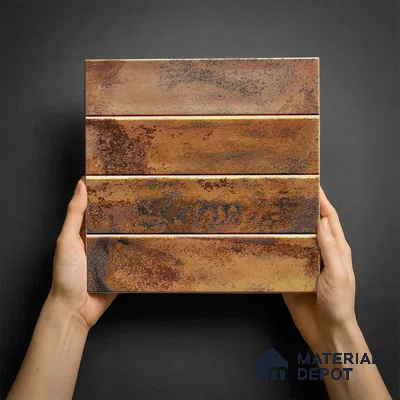 Faux Subway Wall Tile TL 06348  MetroTile 12 inch x 12 inch Ceramic Matte Finish - 9.5 mm | Suitable for Accent / Feature Walls, Bathroom, Kitchen Wall & Backsplashes | Please Expect a Slight Variation of Pattern