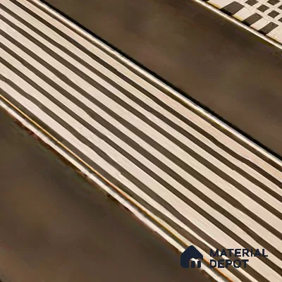 Faux Subway Wall Tile TL 06351 B  Trackora 12 inch x 12 inch Ceramic Matte Finish - 9.5 mm | Suitable for Accent / Feature Walls, Bathroom, Kitchen Wall & Backsplashes | Please Expect a Slight Variation of Pattern