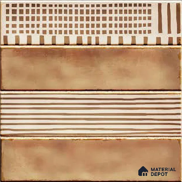 Faux Subway Wall Tile TL 06351 Urbanix 12 inch x 12 inch Ceramic Matte Finish - 9.5 mm | Suitable for Accent / Feature Walls, Bathroom, Kitchen Wall & Backsplashes | Please Expect a Slight Variation of Pattern