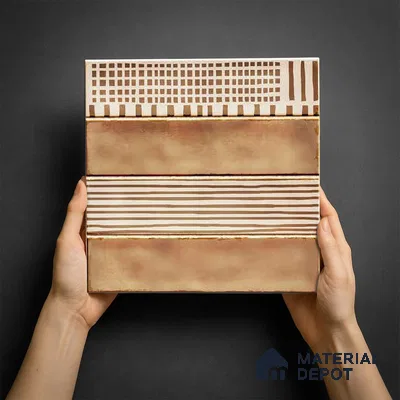 Faux Subway Wall Tile TL 06351  Urbanix 12 inch x 12 inch Ceramic Matte Finish - 9.5 mm | Suitable for Accent / Feature Walls, Bathroom, Kitchen Wall & Backsplashes | Please Expect a Slight Variation of Pattern