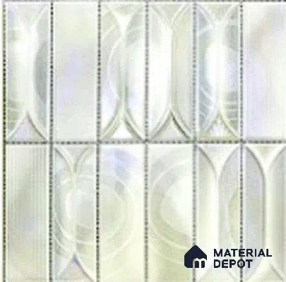 Faux Subway Wall Tile TL 06355 C  Rivora 12 inch x 12 inch Ceramic Matte Finish - 9.5 mm | Suitable for Accent / Feature Walls, Bathroom, Kitchen Wall & Backsplashes | Please Expect a Slight Variation of Pattern