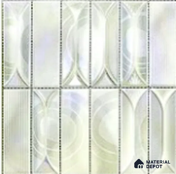 Faux Subway Wall Tile TL 06355 C Rivora 12 inch x 12 inch Ceramic Matte Finish - 9.5 mm | Suitable for Accent / Feature Walls, Bathroom, Kitchen Wall & Backsplashes | Please Expect a Slight Variation of Pattern