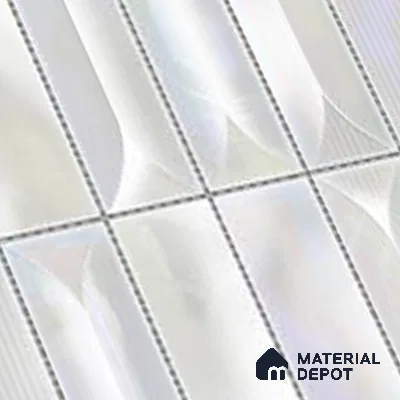 Faux Subway Wall Tile TL 06355 C  Rivora 12 inch x 12 inch Ceramic Matte Finish - 9.5 mm | Suitable for Accent / Feature Walls, Bathroom, Kitchen Wall & Backsplashes | Please Expect a Slight Variation of Pattern