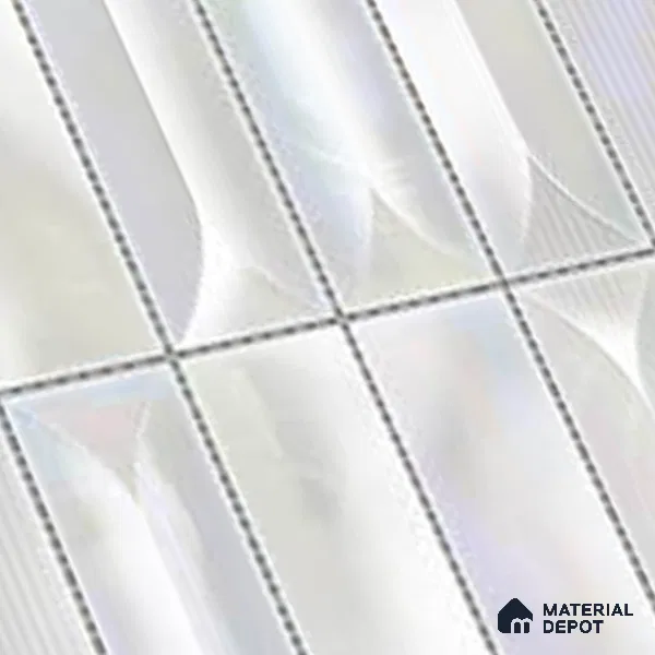 Faux Subway Wall Tile TL 06355 C Rivora 12 inch x 12 inch Ceramic Matte Finish - 9.5 mm | Suitable for Accent / Feature Walls, Bathroom, Kitchen Wall & Backsplashes | Please Expect a Slight Variation of Pattern