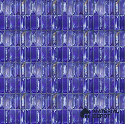 Faux Subway Wall Tile TL 06355 D  Marina 12 inch x 12 inch Ceramic Matte Finish - 9.5 mm | Suitable for Accent / Feature Walls, Bathroom, Kitchen Wall & Backsplashes | Please Expect a Slight Variation of Pattern