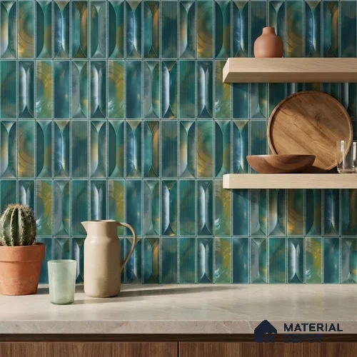 Faux Subway Wall Tile TL 06355 E Baystone 12 inch x 12 inch Ceramic Matte Finish - 9.5 mm | Suitable for Accent / Feature Walls, Bathroom, Kitchen Wall & Backsplashes | Please Expect a Slight Variation of Pattern