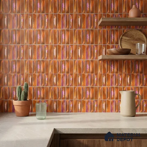 Faux Subway Wall Tile TL 06355  AquaSlide 12 inch x 12 inch Ceramic Matte Finish - 9.5 mm | Suitable for Accent / Feature Walls, Bathroom, Kitchen Wall & Backsplashes | Please Expect a Slight Variation of Pattern