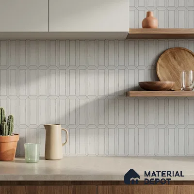 Faux Subway Wall Tile TL 06365 B Forest Blend 1 ft x 1 ft Ceramic Matte Finish Tile - 9 mm | Suitable For Kitchen, Bathroom Walls and Backsplashes | Please Expect a Slight Variation of Pattern
