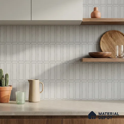 Faux Subway Wall Tile TL 06365 B Forest Blend 1 ft x 1 ft Ceramic Matte Finish Tile - 9 mm | Suitable For Kitchen, Bathroom Walls and Backsplashes | Please Expect a Slight Variation of Pattern