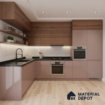 Plain Wall & Floor Tile TL 06398 Plain White 4 ft x 2 ft Vitrified Glossy Finish - 9 mm | Suitable for Living Room, Bedroom & Bathroom (Sample)